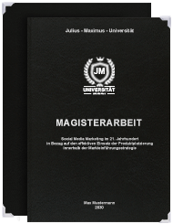 Magisterarbeit-drucken-binden-Dauer-Standard-Hardcover-Bindung